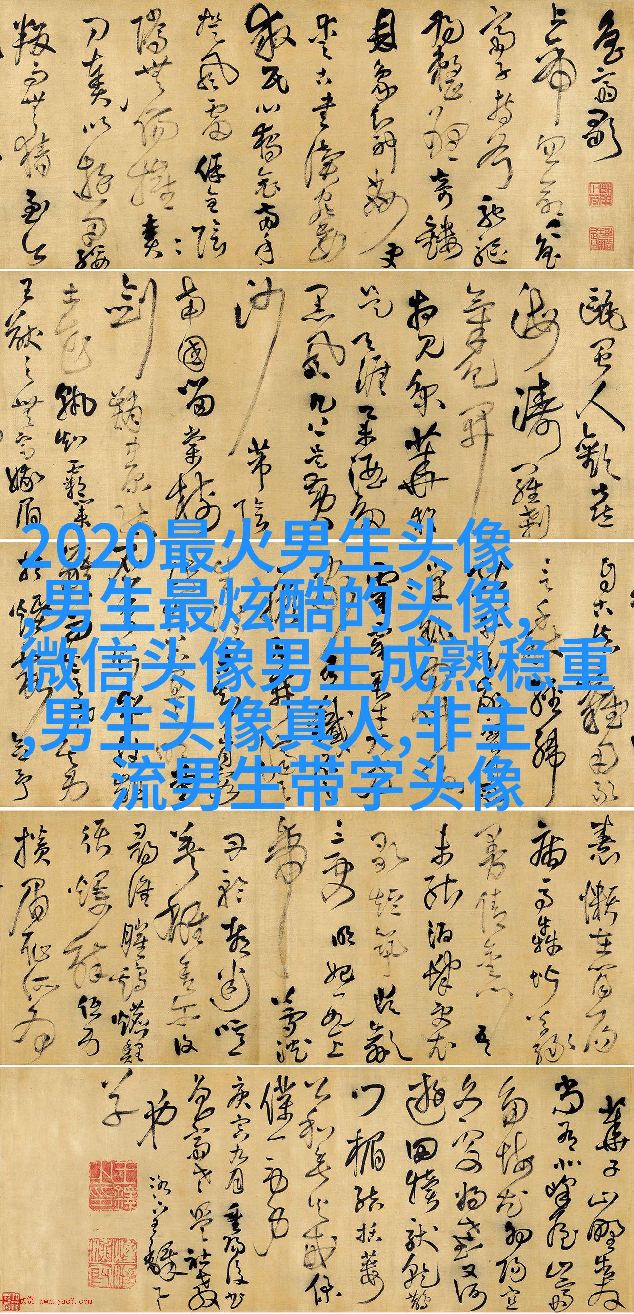 带姓的头像男生图片(共20张)